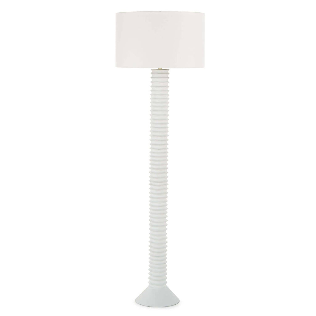 Nabu Metal Floor Lamp - White