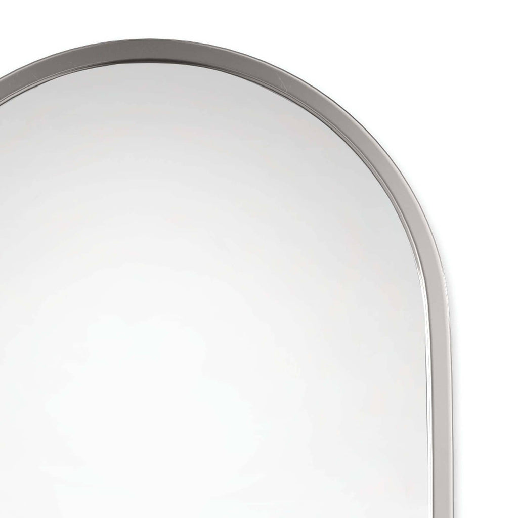 Canal Mirror - Polished Nickel