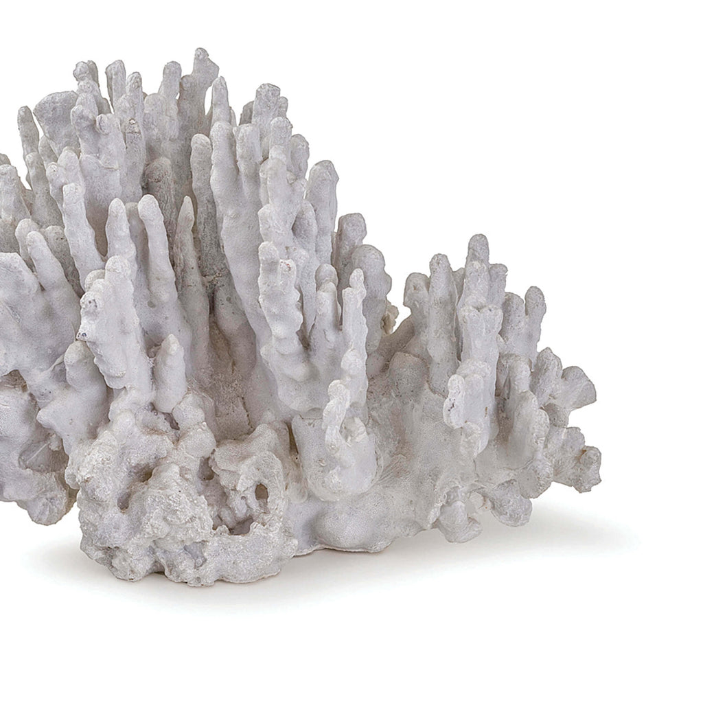 Coral Art Piece Large - White