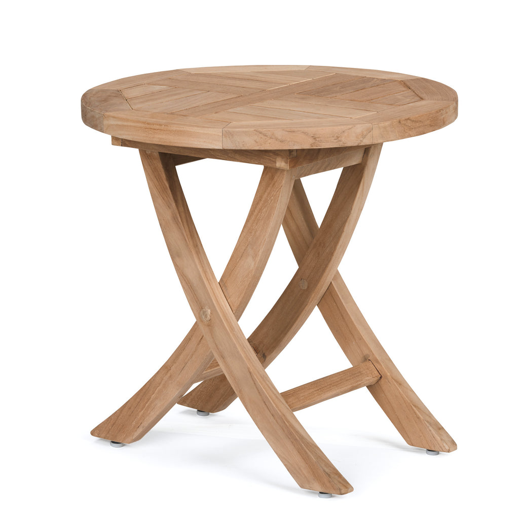 Round Folding Side Table