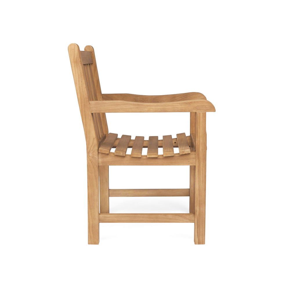Garden Teak Dining Arm Chair