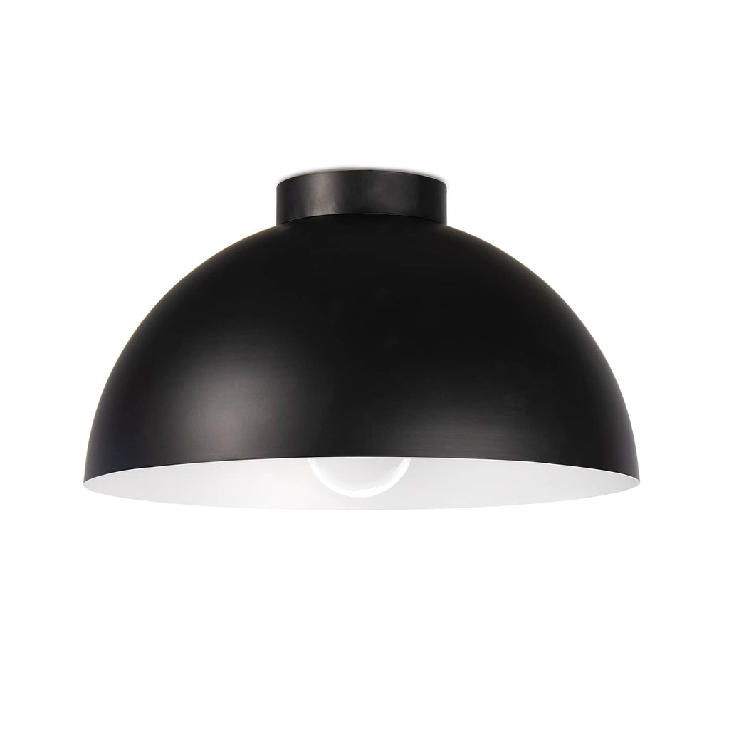 Peridot Outdoor Flush Mount Small - Black