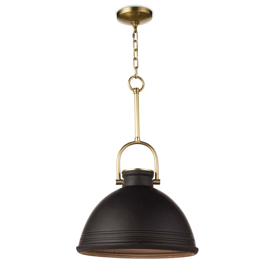 Eloise Ceramic Pendant - Black