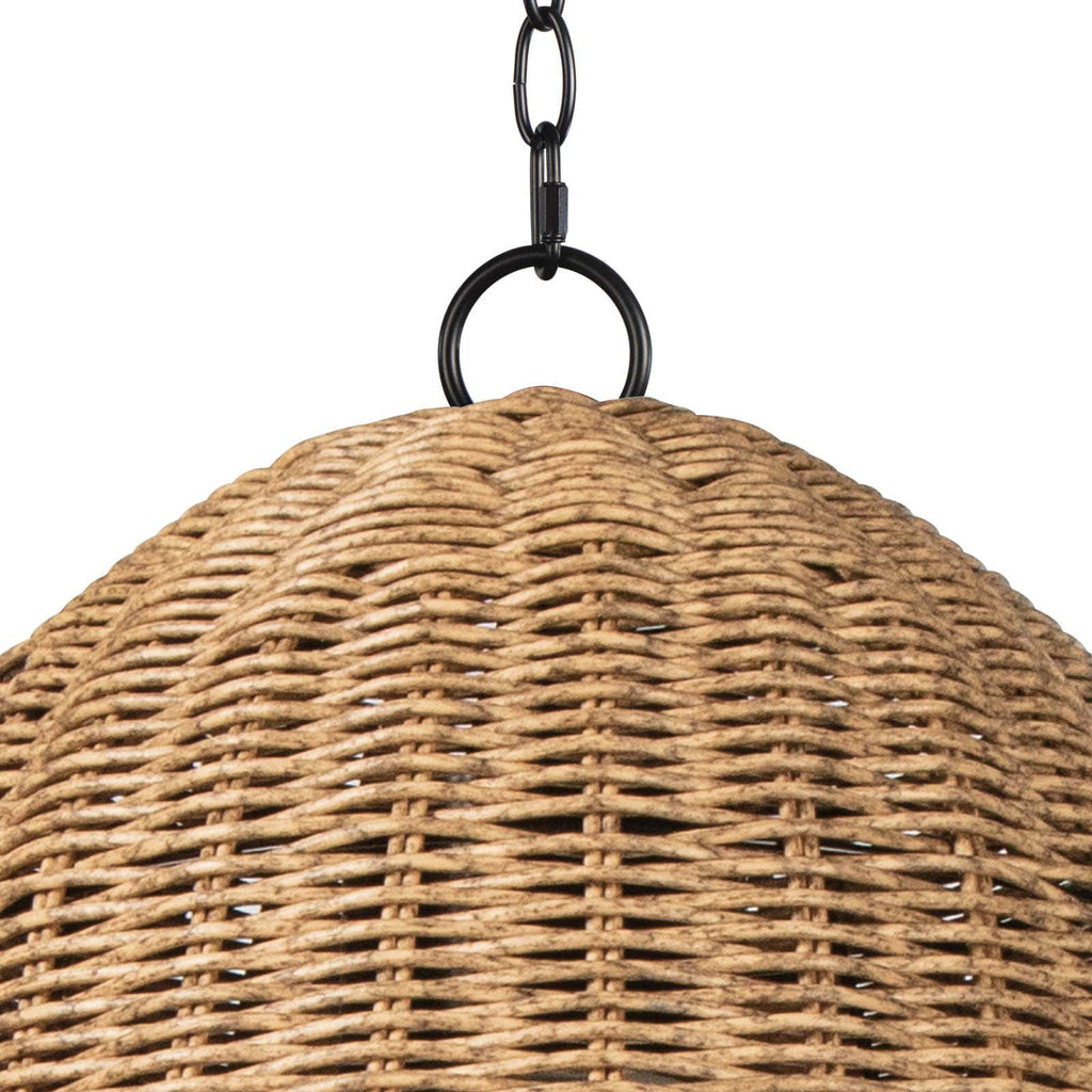 Beehive Outdoor Pendant Small - Natural