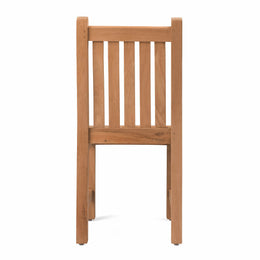 Wave Teak Dining Side Chair