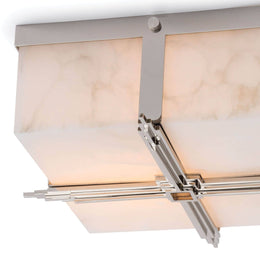 Gotham Flush Mount - Polished Nickel