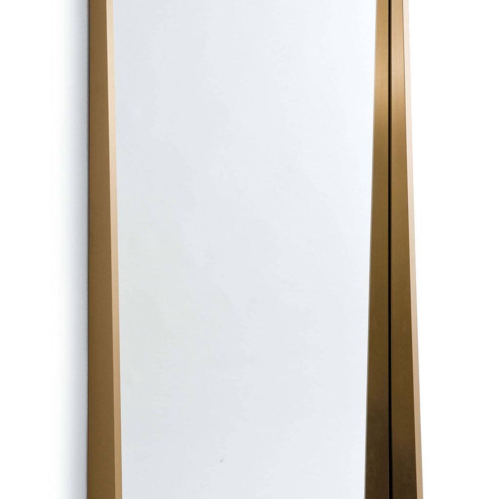 Gunner Mirror - Natural Brass