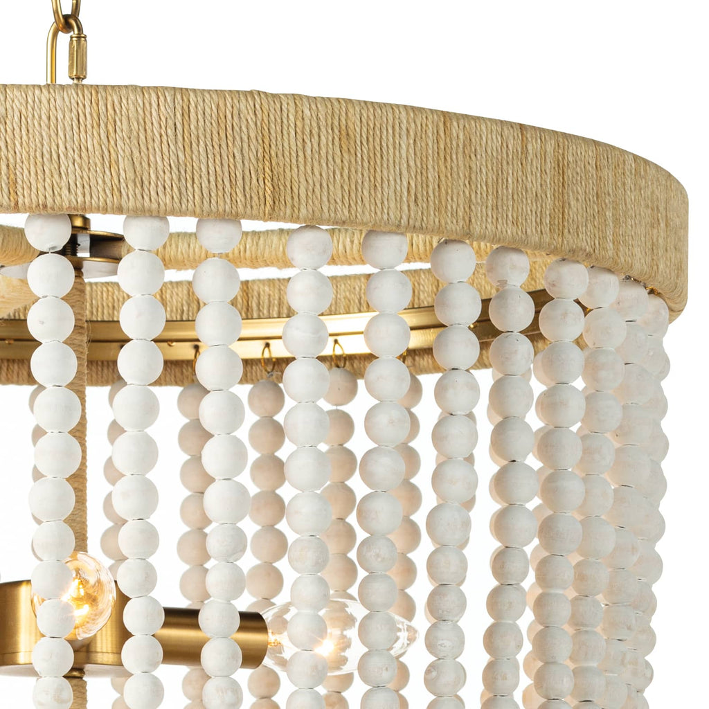 Milos Chandelier - White