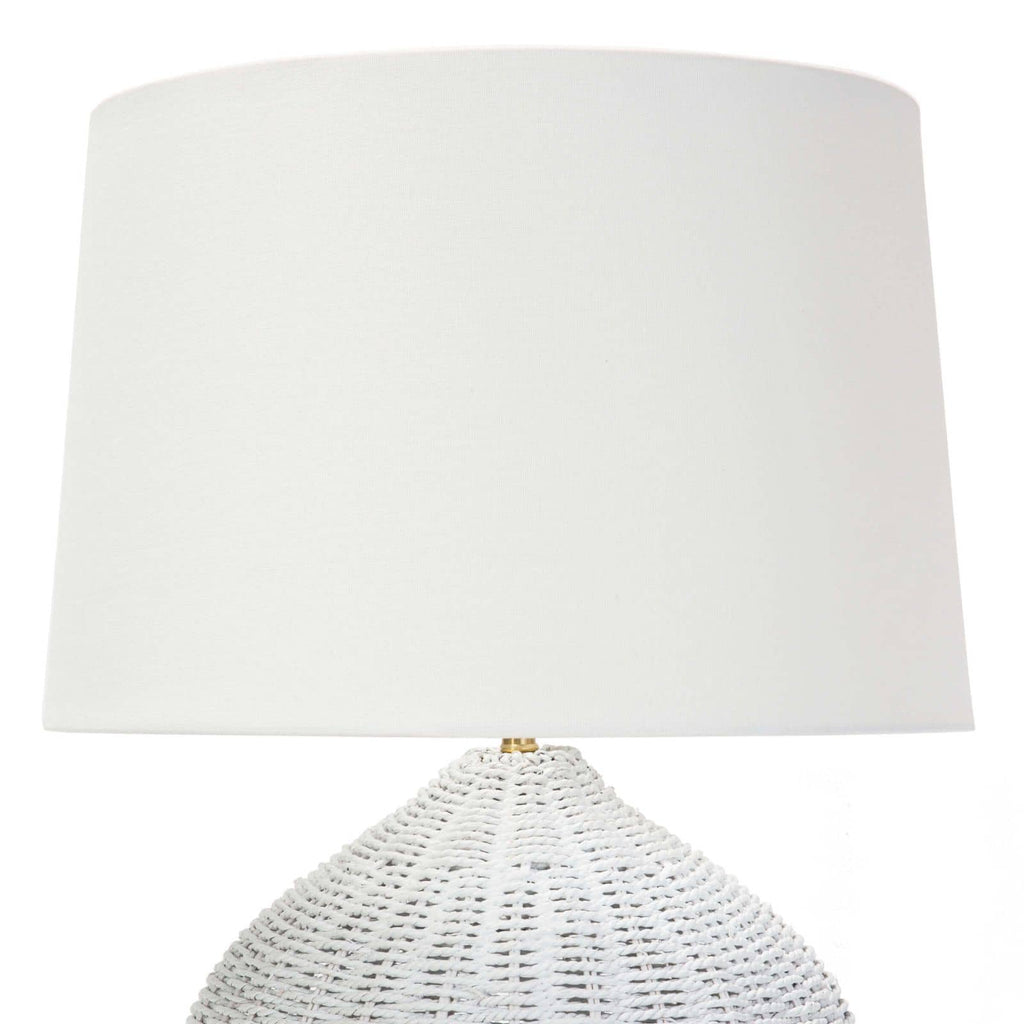 Georgian Table Lamp - White
