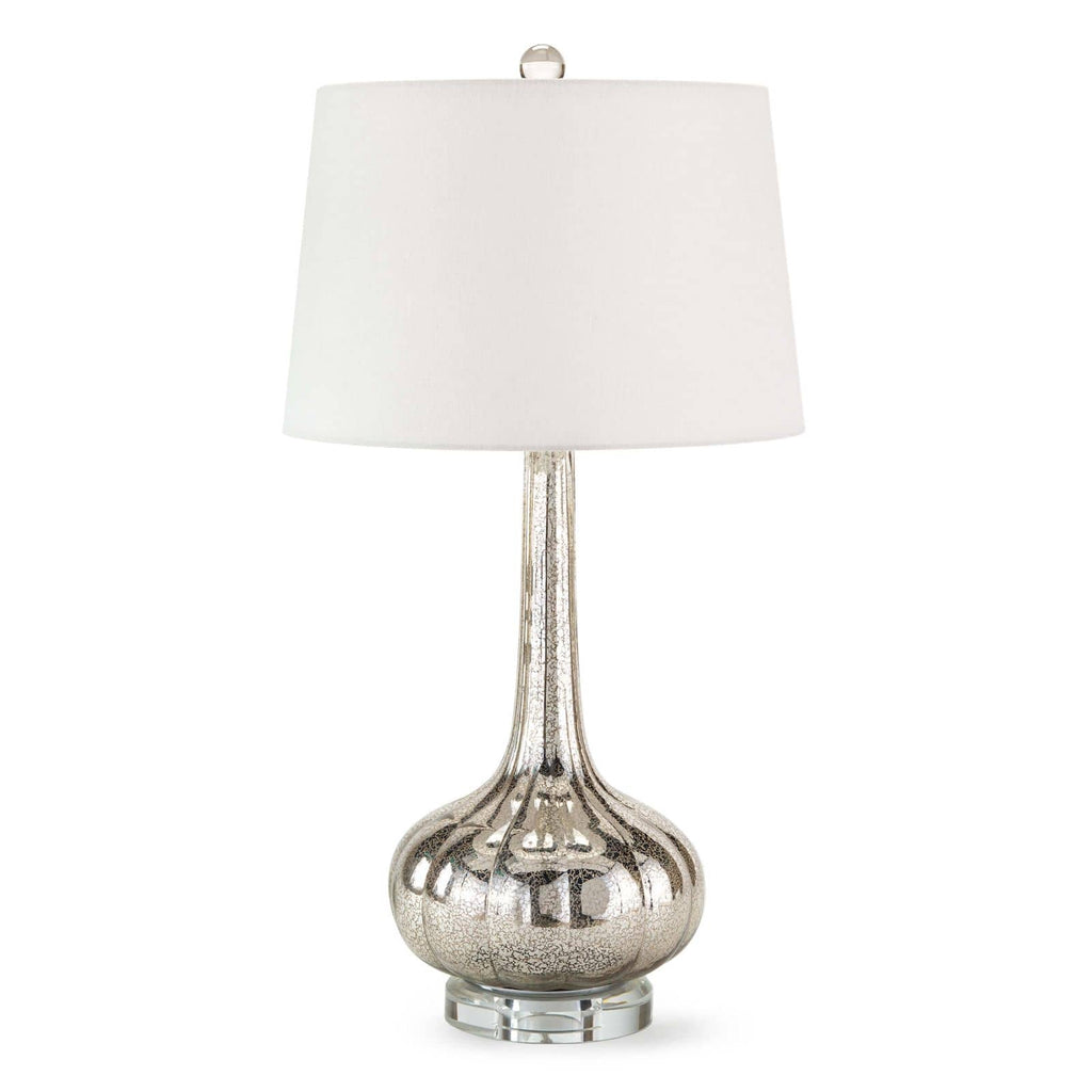 Milano Table Lamp - Antique Mercury