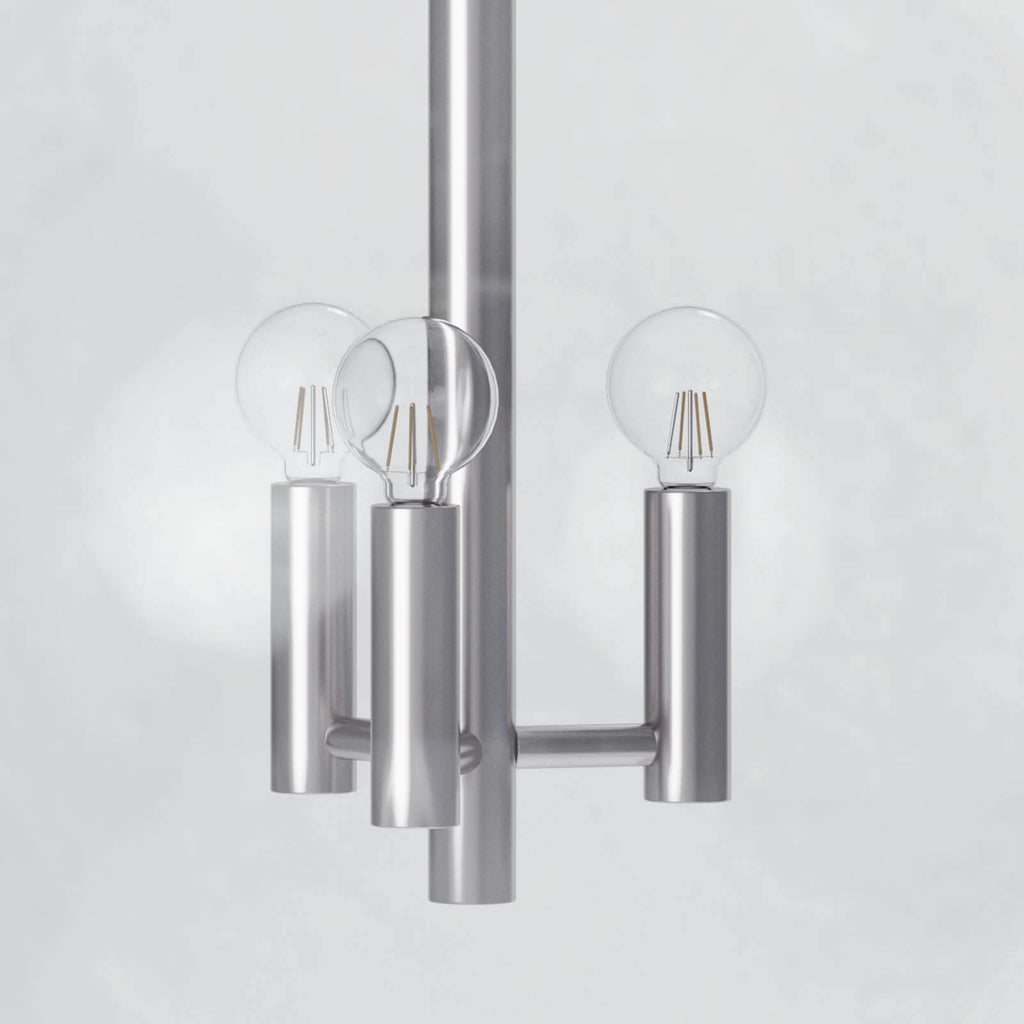 Cafe Pendant Medium - Polished Nickel