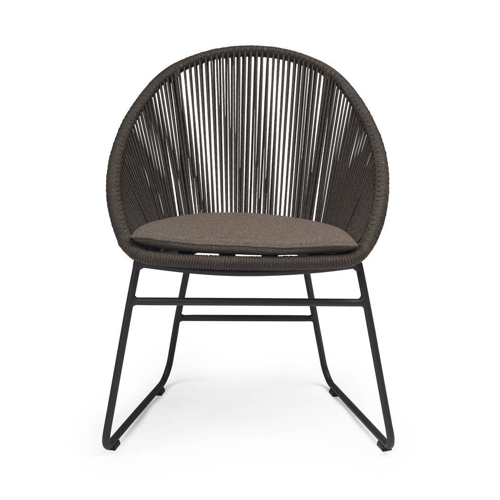 Toga Outdoor Dining Chair (Vertical Weave)