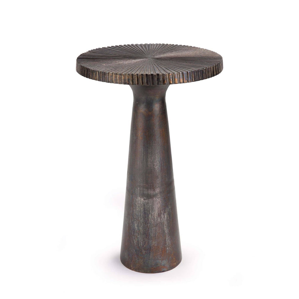 Ellis Table - Blackened Zinc