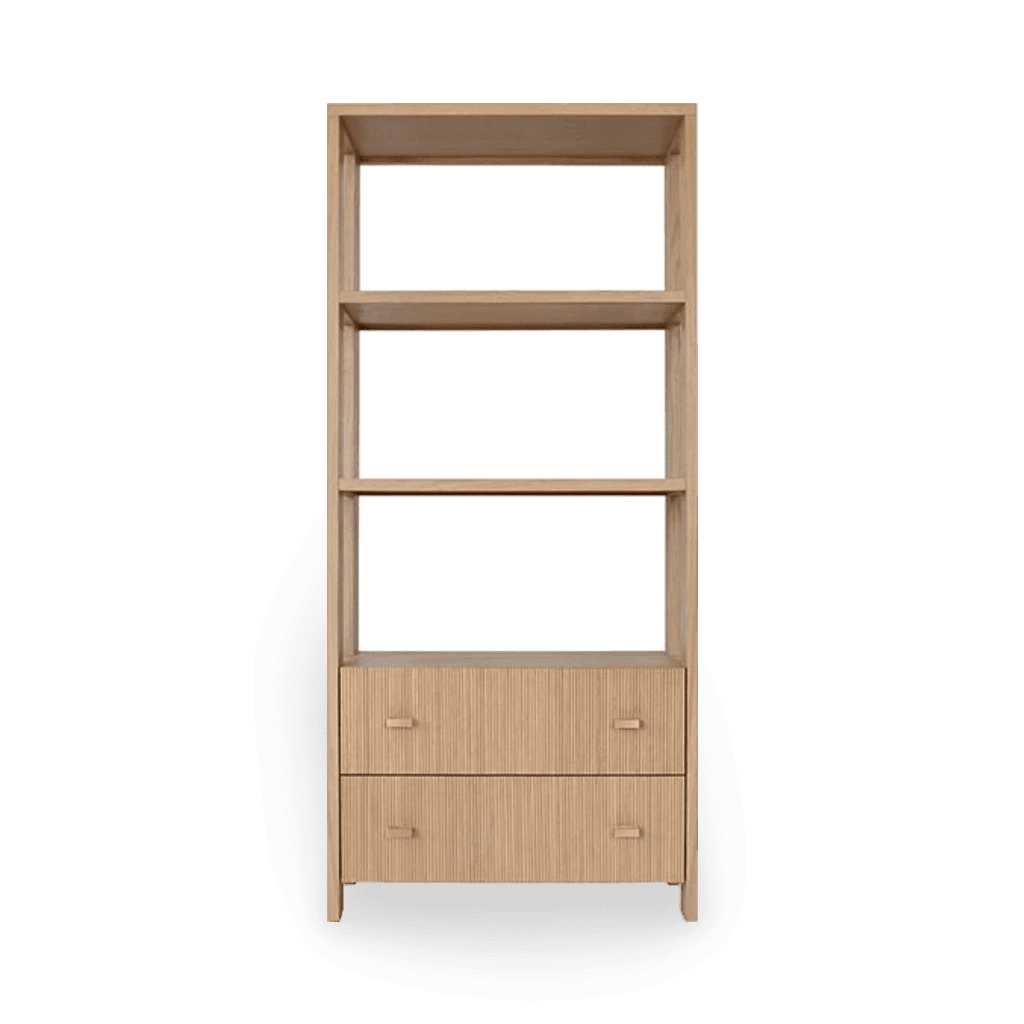 Davie Natural Oak Etagere