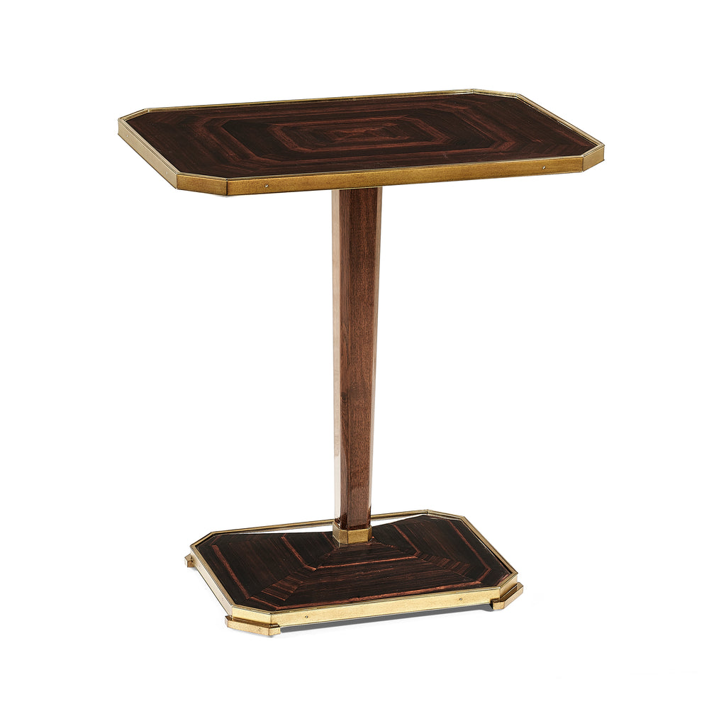 Eclectic Macassar Ebony Side Table