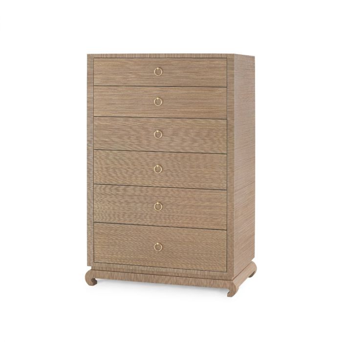 Ming Tall 6-Drawer