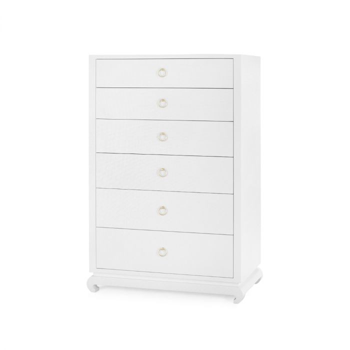 Ming Tall 6-Drawer