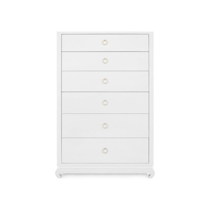 Ming Tall 6-Drawer