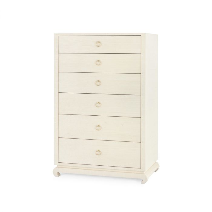 Ming Tall 6-Drawer