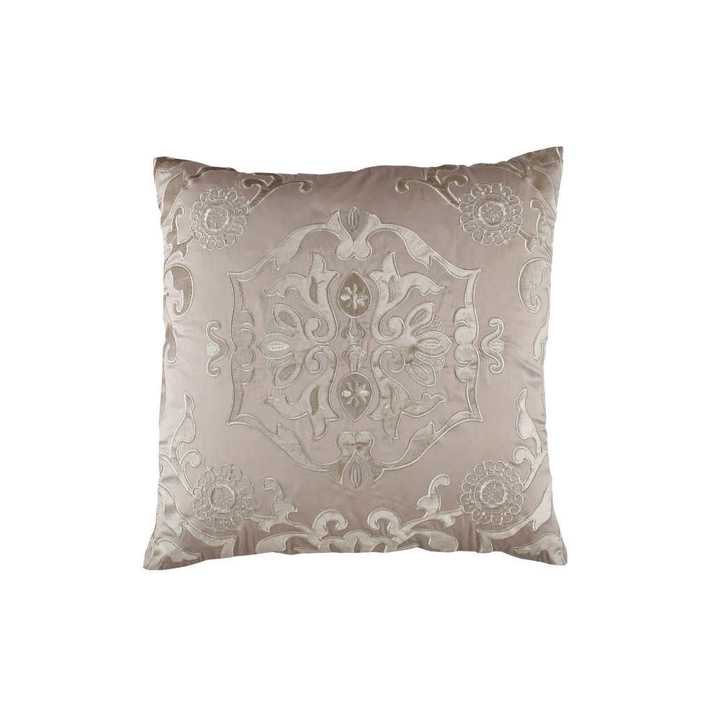 Morocco Square Pillow Taupe Fawn 24X24