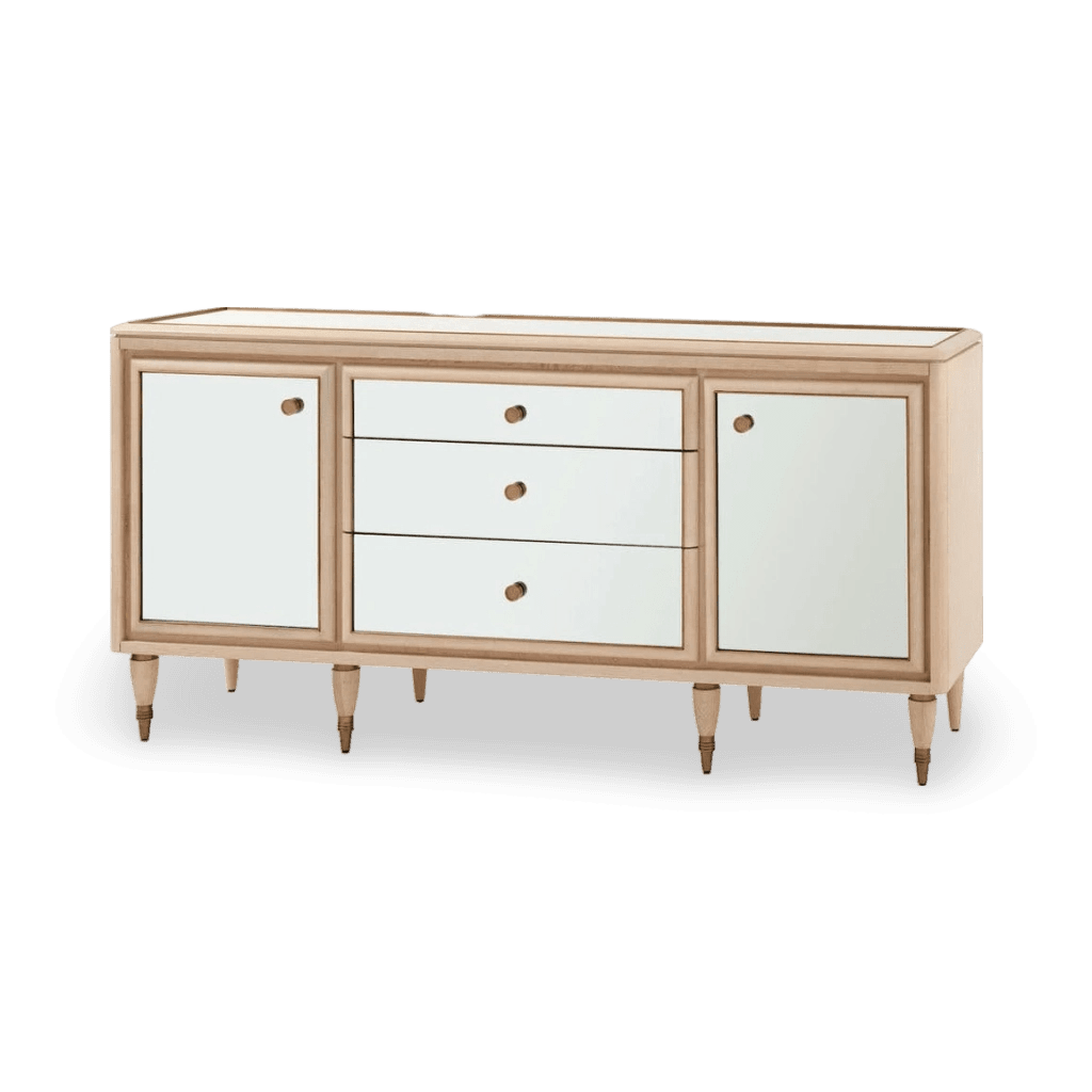 Sofia 3-Drawer & 2-Door Cabinet - Sand