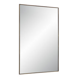 Cider 45" Tall Rectangular Mirror, Brushed Bronze