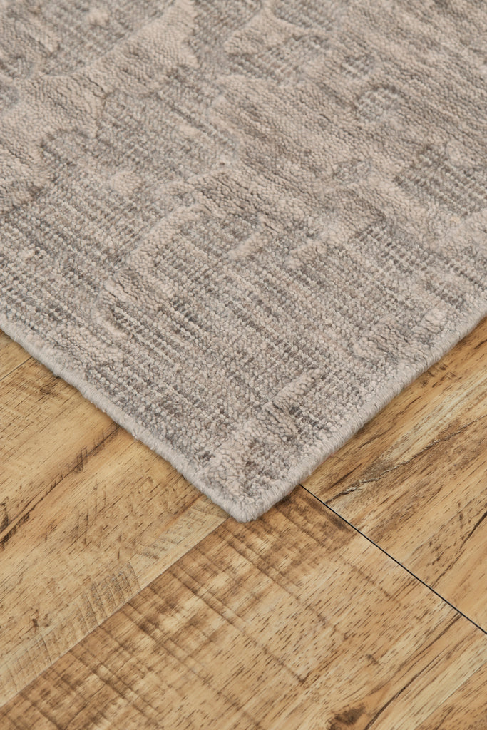 Leilani Modern Abstract Taupe Area Rug (9'6" x 13'6")