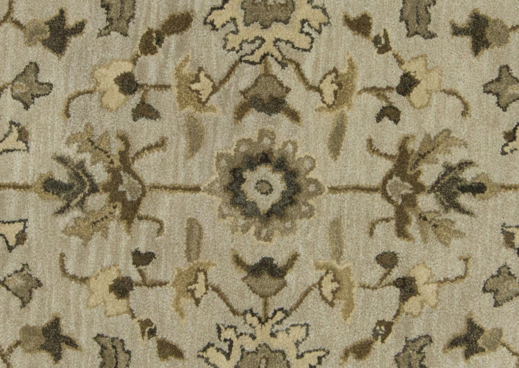 Eaton Traditional Oriental Gray Ivory Taupe Area Rug (2' x 3')