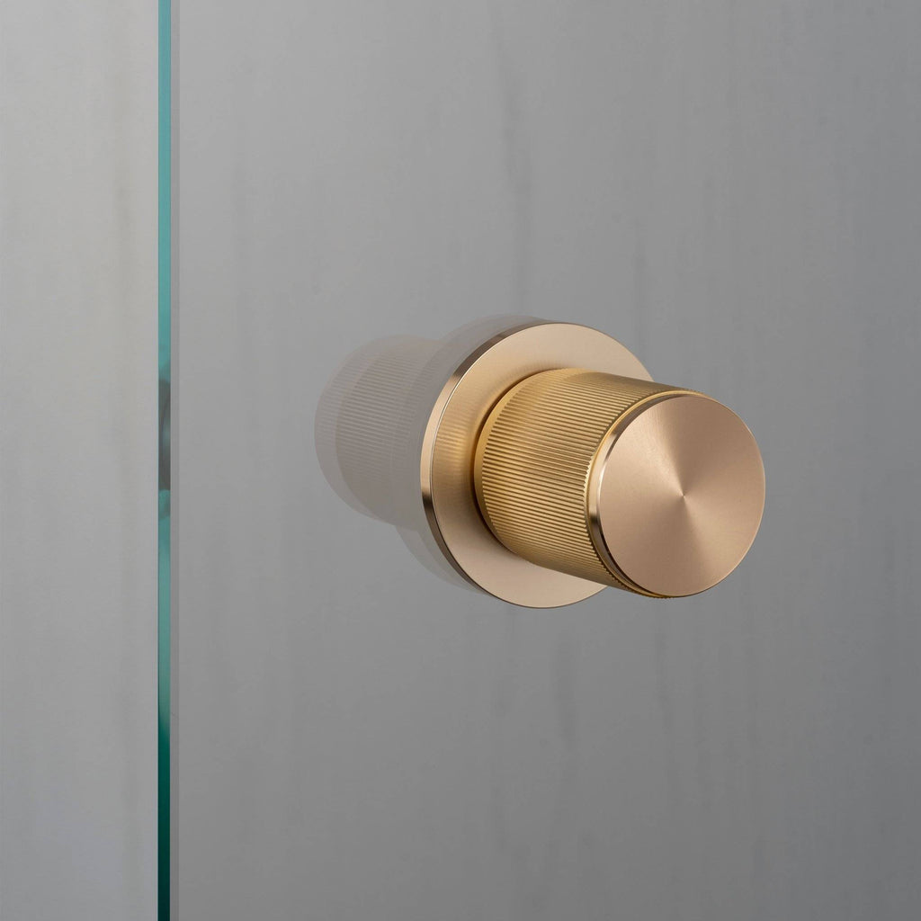 Fixed Door Knob / Single-Sided / Linear