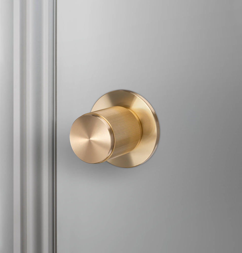 Fixed Door Knob / Double-Sided / Linear