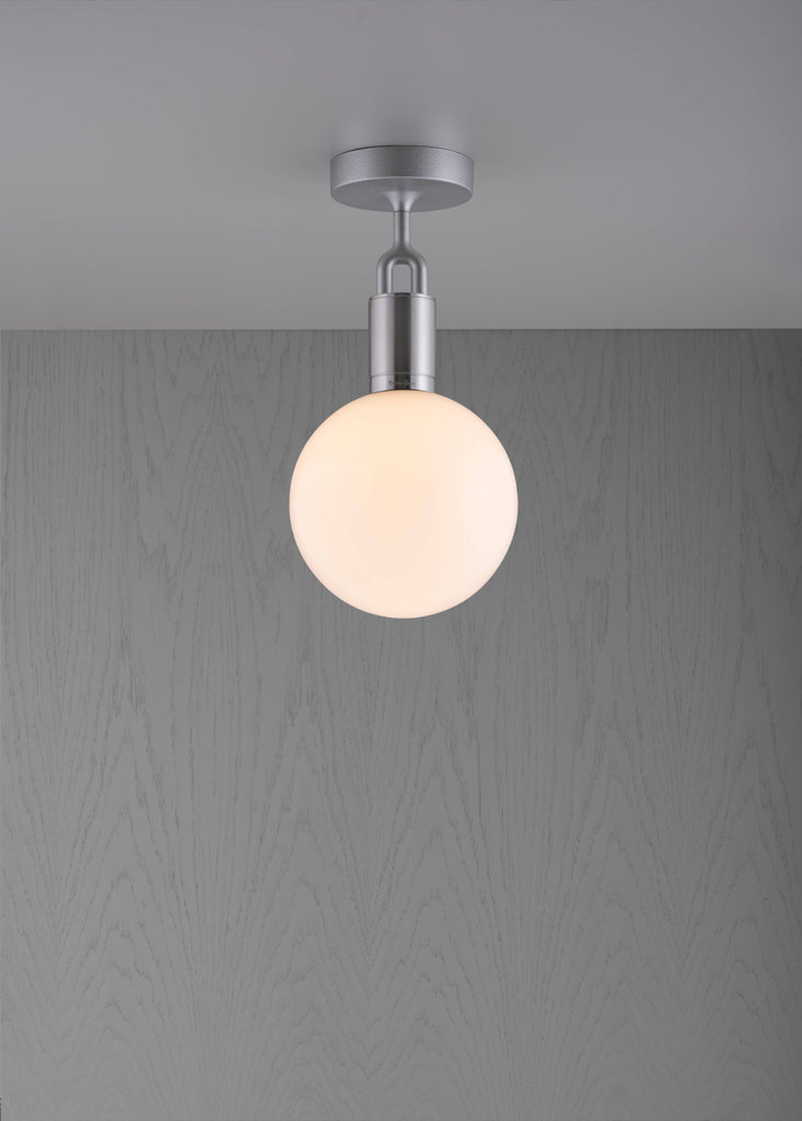 Forked Ceiling / Globe / Opal