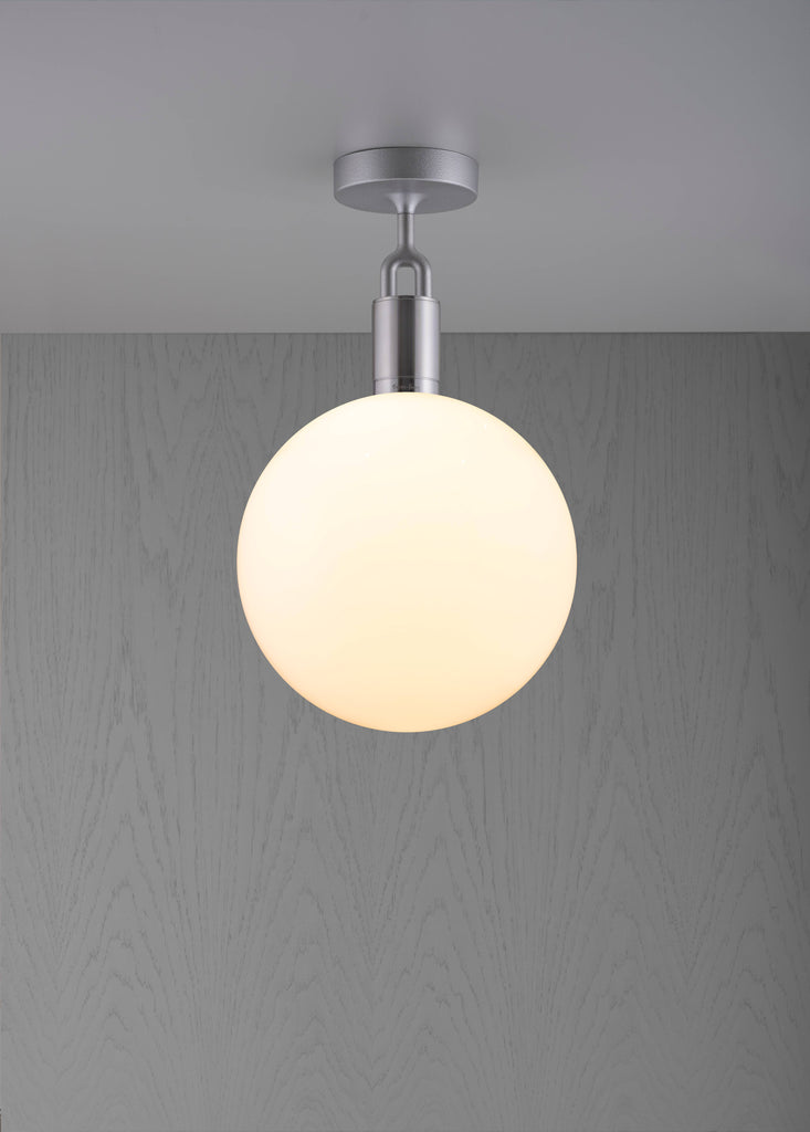 Forked Ceiling / Globe / Opal