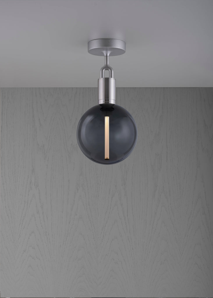 Forked Ceiling / Globe / Smoked