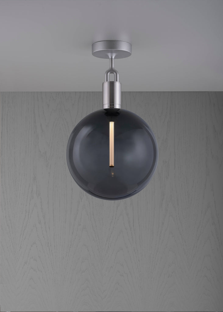 Forked Ceiling / Globe / Smoked