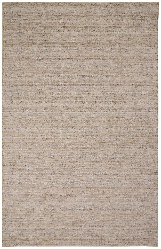 Delino Transitional Solid Taupe Area Rug (8' x 10')