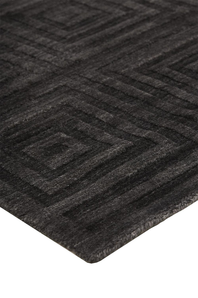 Gramercy Modern Geometric Gray Area Rug (7'9" x 9'9")