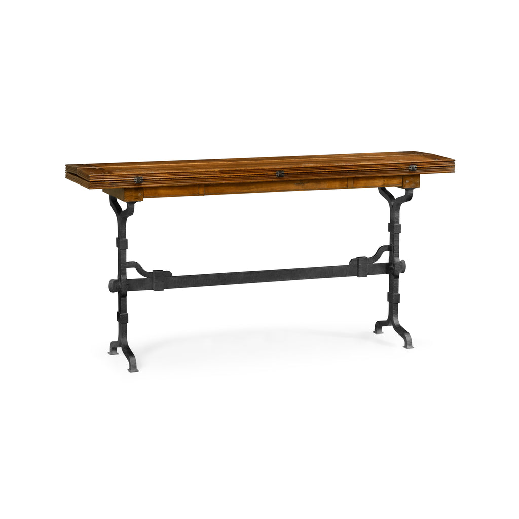 Casual Accents Country Walnut Hunt Table