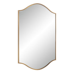 Florianne 36" Tall Rectangular Arch Mirror, Champagne