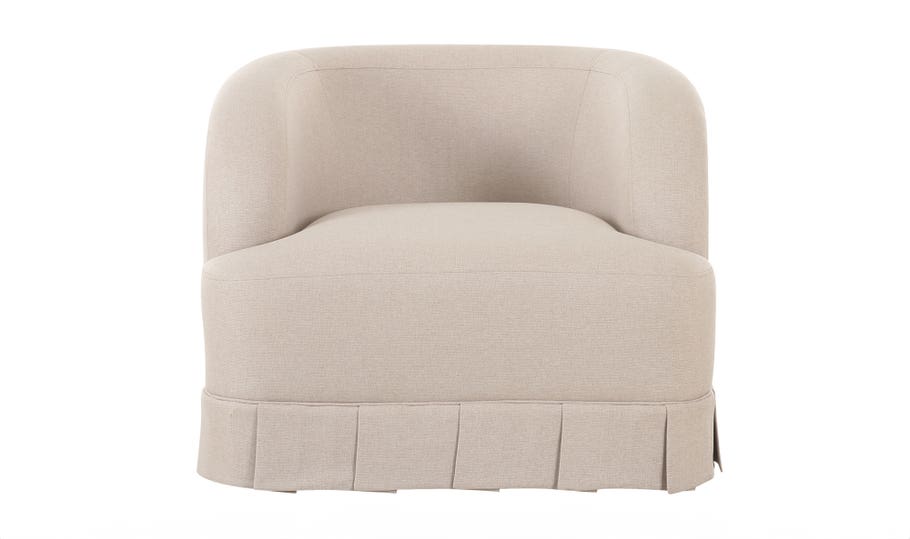 Maren Swivel Chair, Beige