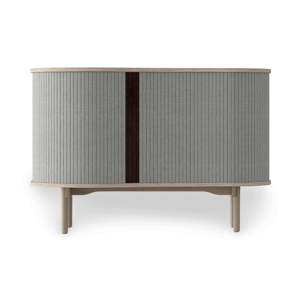 Audacious Cabinet, Oak, Silver Grey