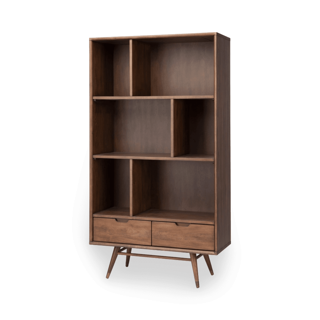 Baas Bookcase Shelving - Walnut, 35.5in