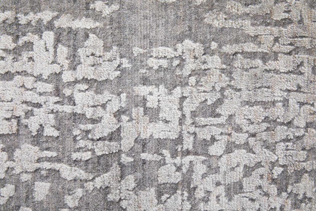 Eastfield Modern Abstract Gray Area Rug (9' x 12' / Pattern 4)