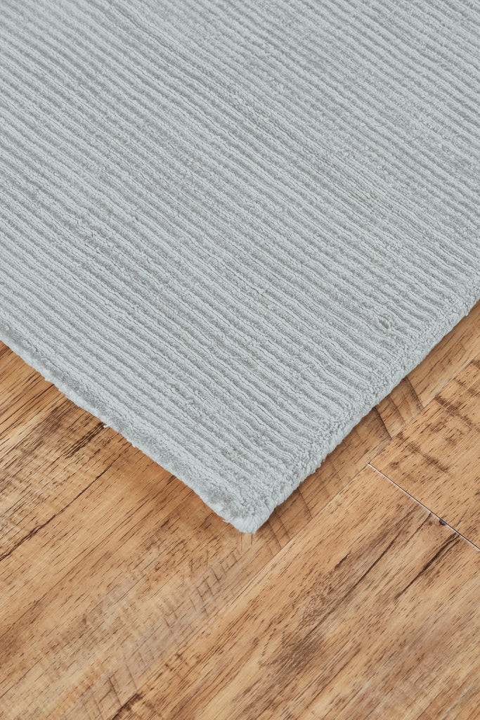 Batisse Modern Solid Gray Area Rug (2'6" x 10')