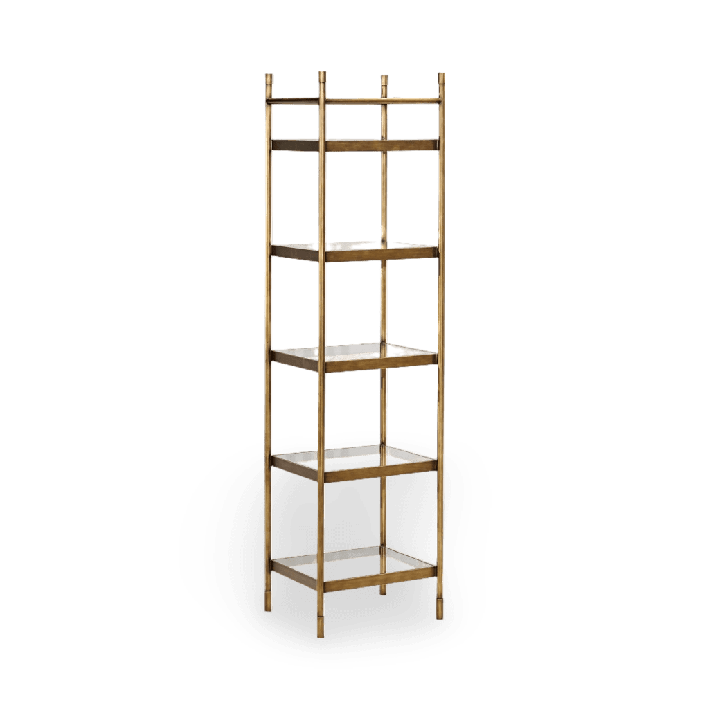 Berkley Gilded Side Piece Etagere