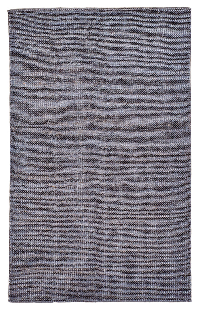 Durham Modern Solid Blue Area Rug (5' x 8')