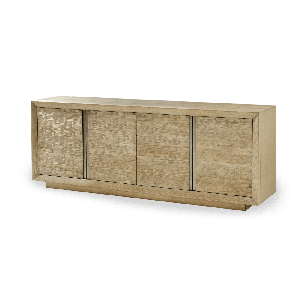 Essence Media Cabinet, Solid Wood, 90"