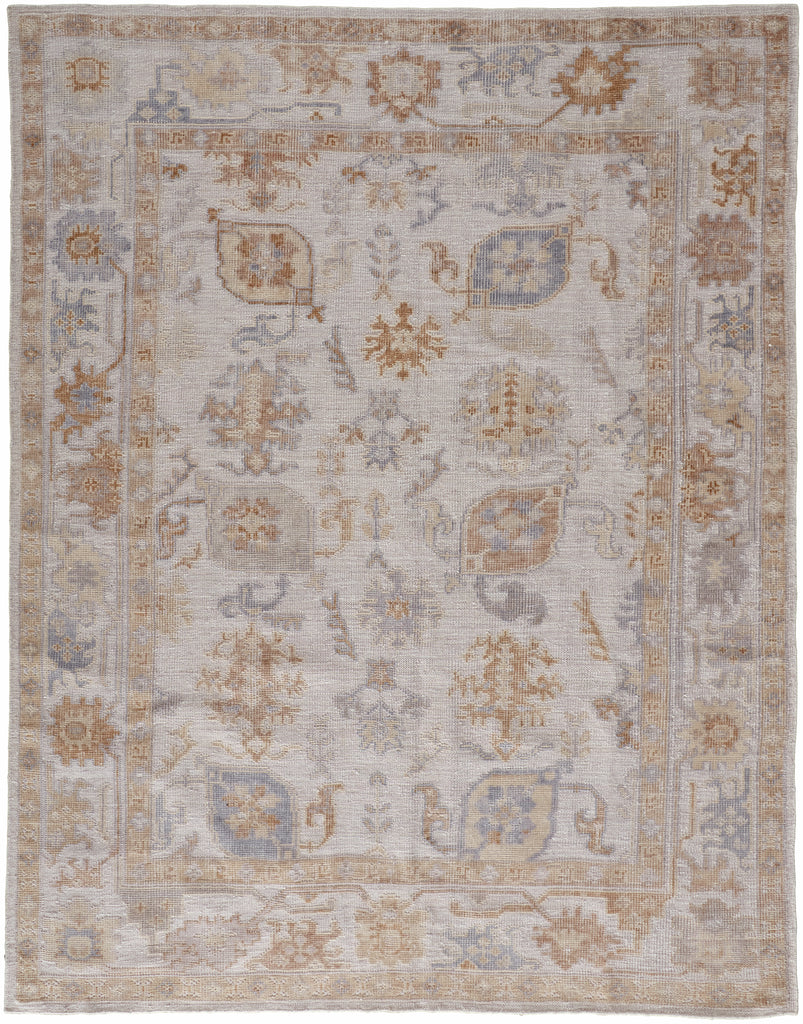 Wendover Transitional Oriental Ivory Tan Area Rug (8' x 10')