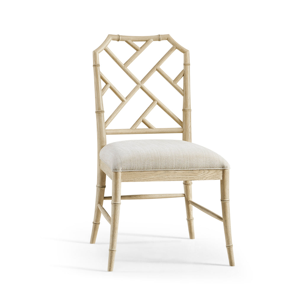 Timeless Saros Chippendale Bamboo Side Chair
