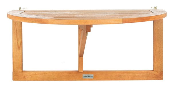 Owens Balcony Hanging Half Table- Natural