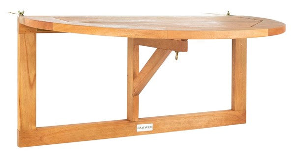 Owens Balcony Hanging Half Table- Natural